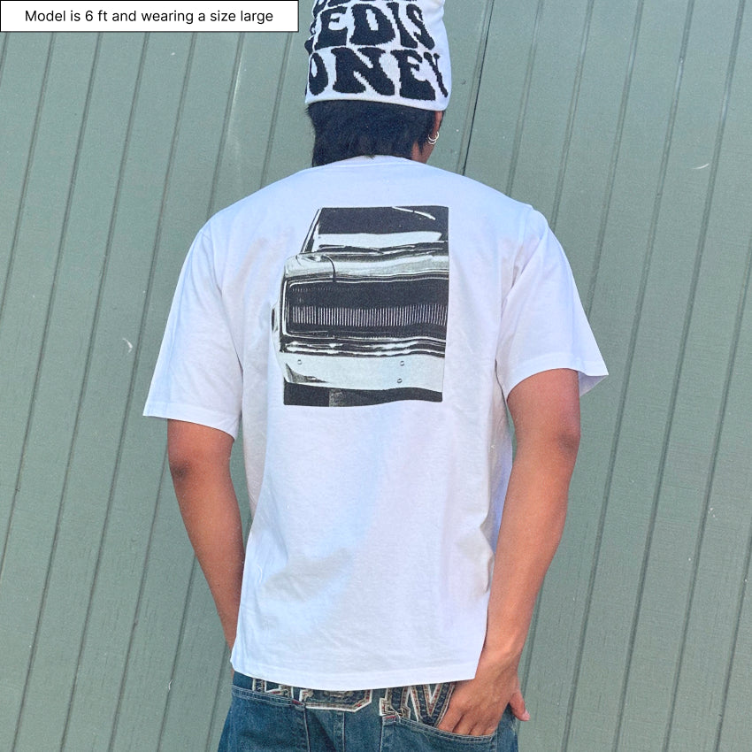 CAR T-SHIRT WHITE