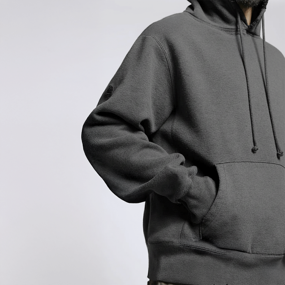 Varsity Charcoal Hoodie - Psychedelic